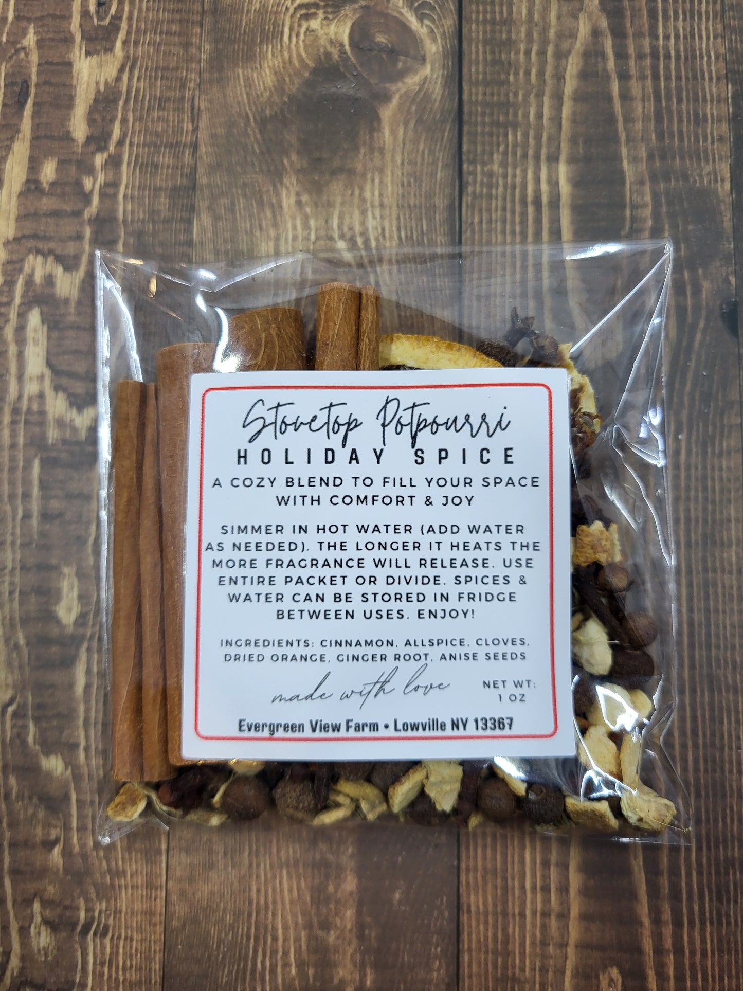 Fill your home with cozy holiday cheer! Handmade Holiday Spice simmer potpourri—perfect for gifts, stocking stuffers, or Christmas traditions.