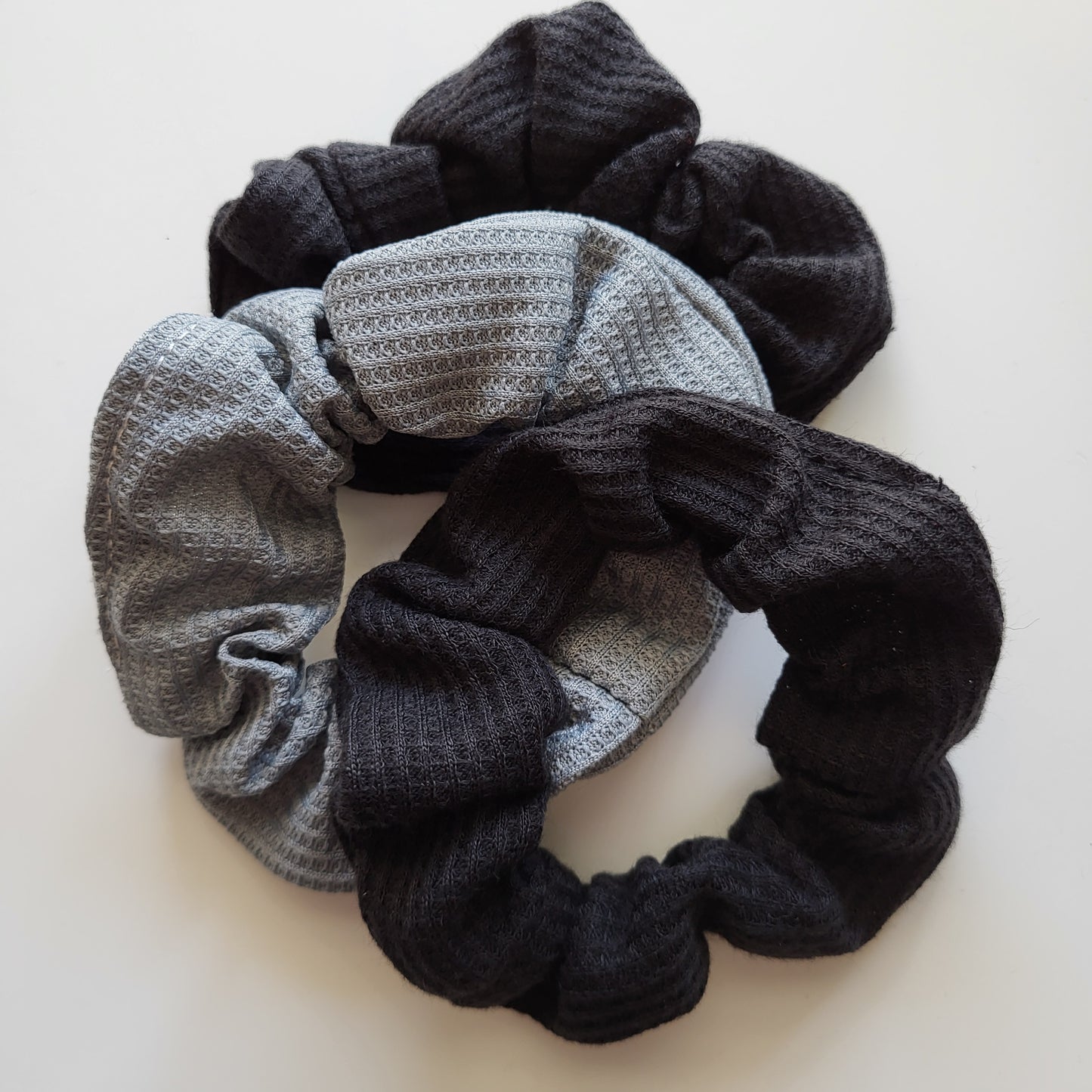 Scrunchie Bundle - Black & Gray
