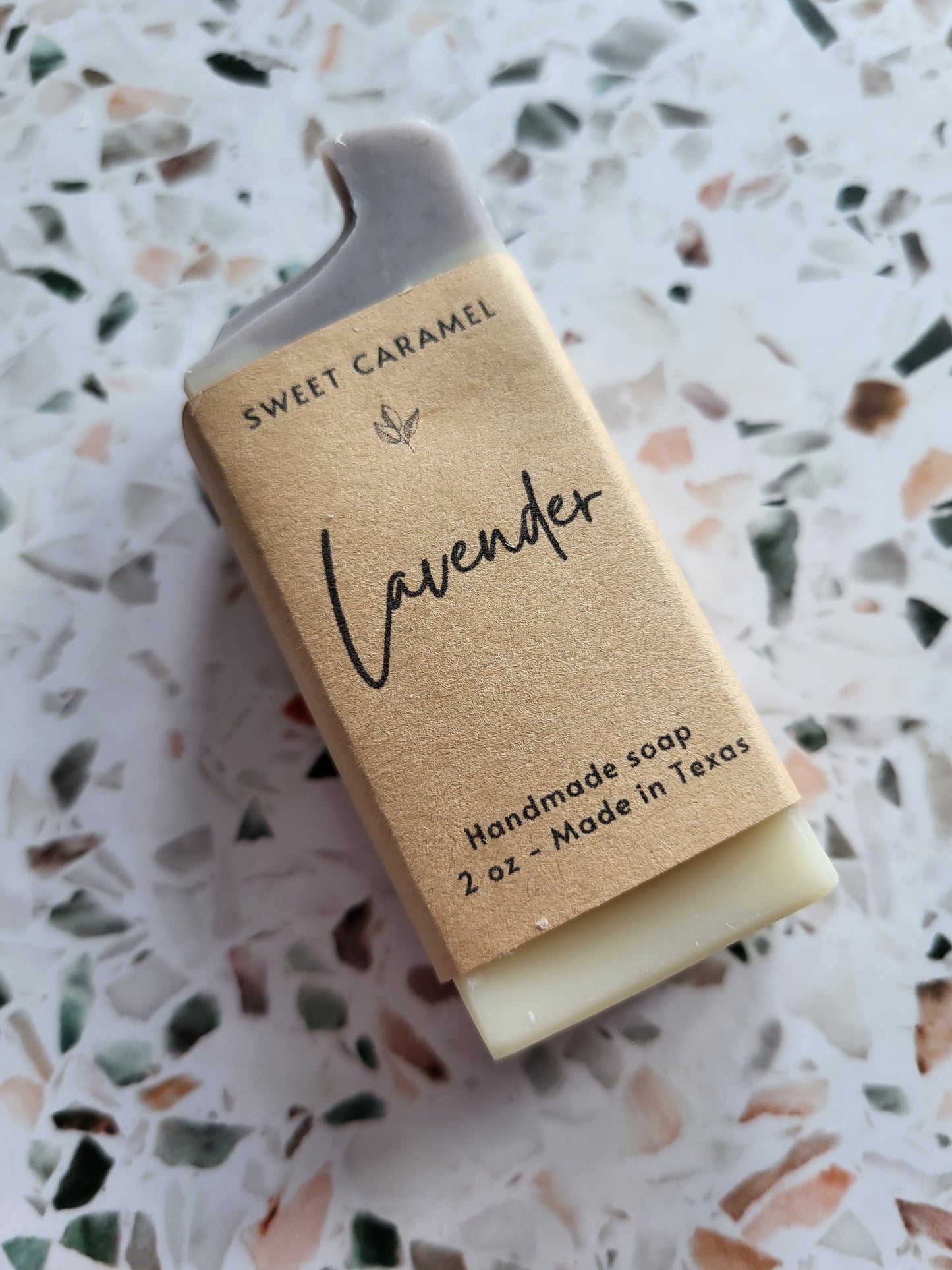 Soap Bar, Lavender, 2 oz Half Size, Handmade