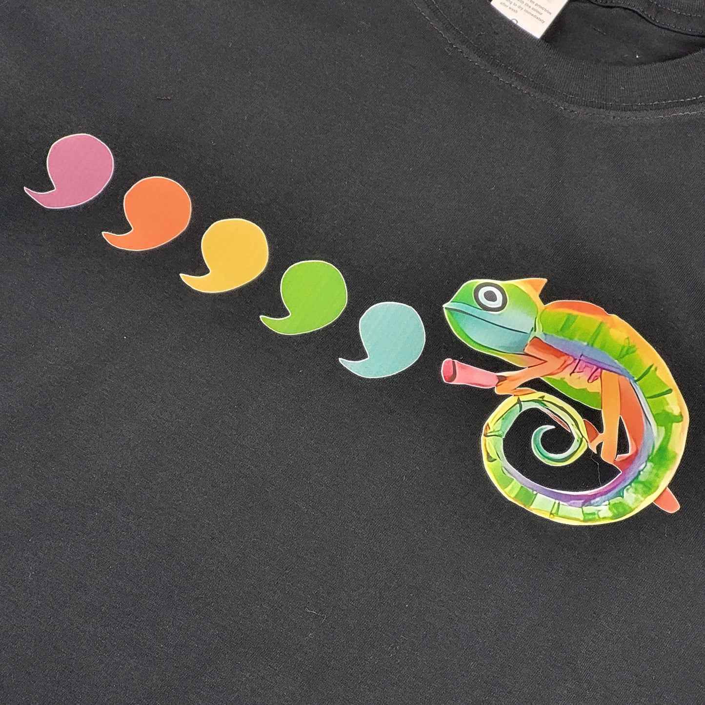 Chameleon Black Tee