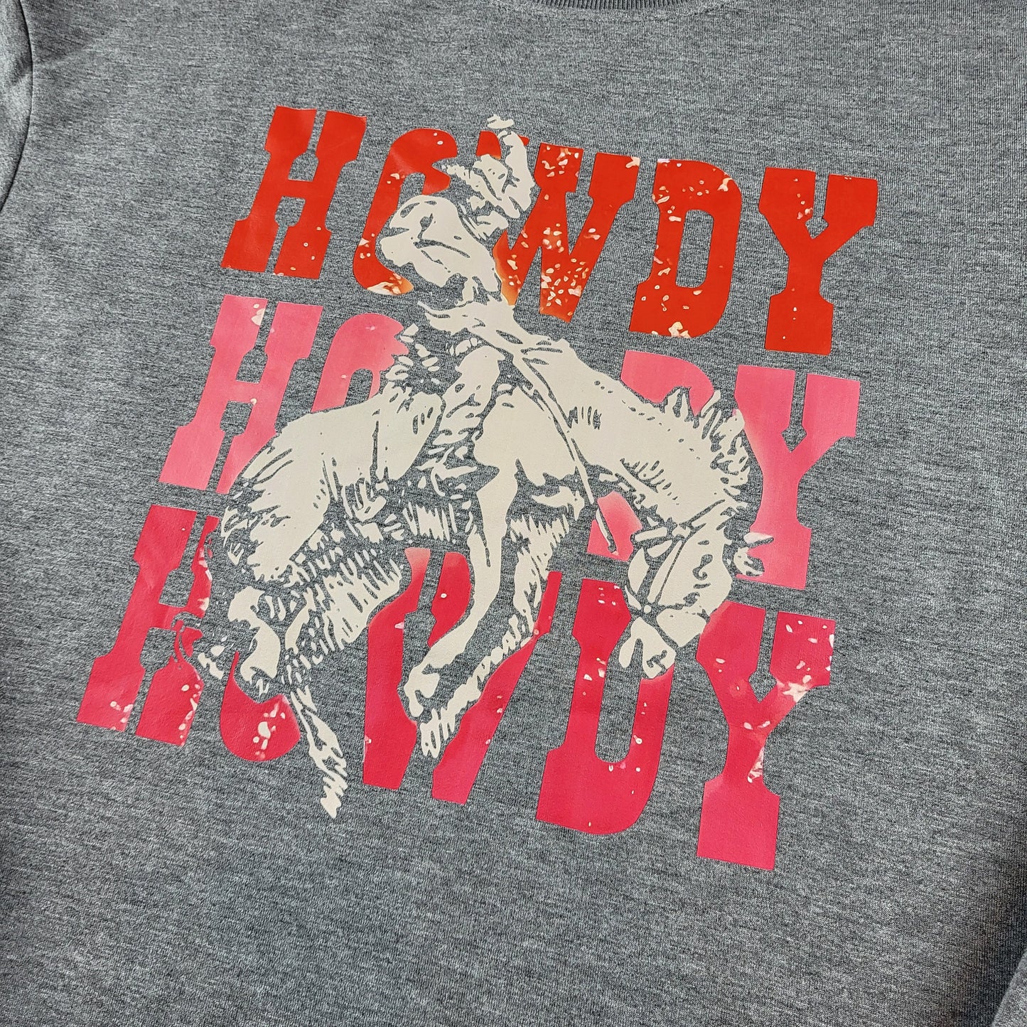 Howdy Cowboy Dark Gray Sweatshirt