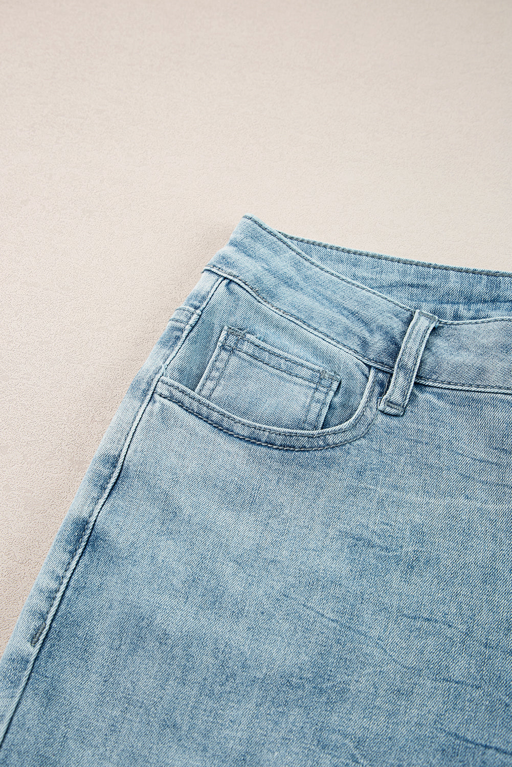 High Waist Extra Wide Leg Jeans – Dusk Blue Acid Wash