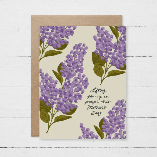 Mother’s Day Sympathy Card – Lifting You Up in Prayer