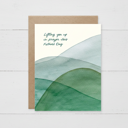 Father’s Day Sympathy Card – Lifting You Up in Prayer