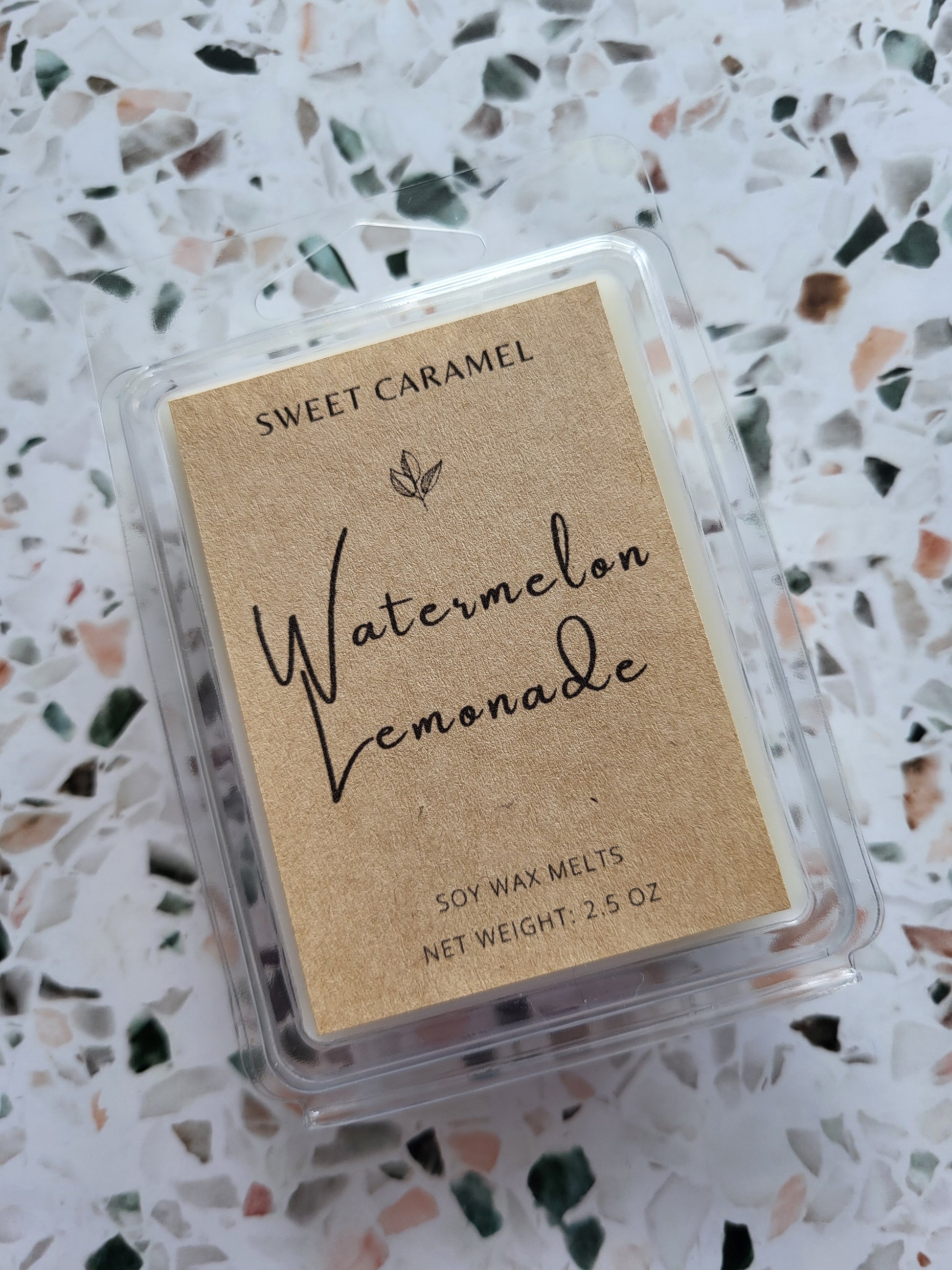Wax Melts, Water Lemonade, 100% Soy Wax, Handmade