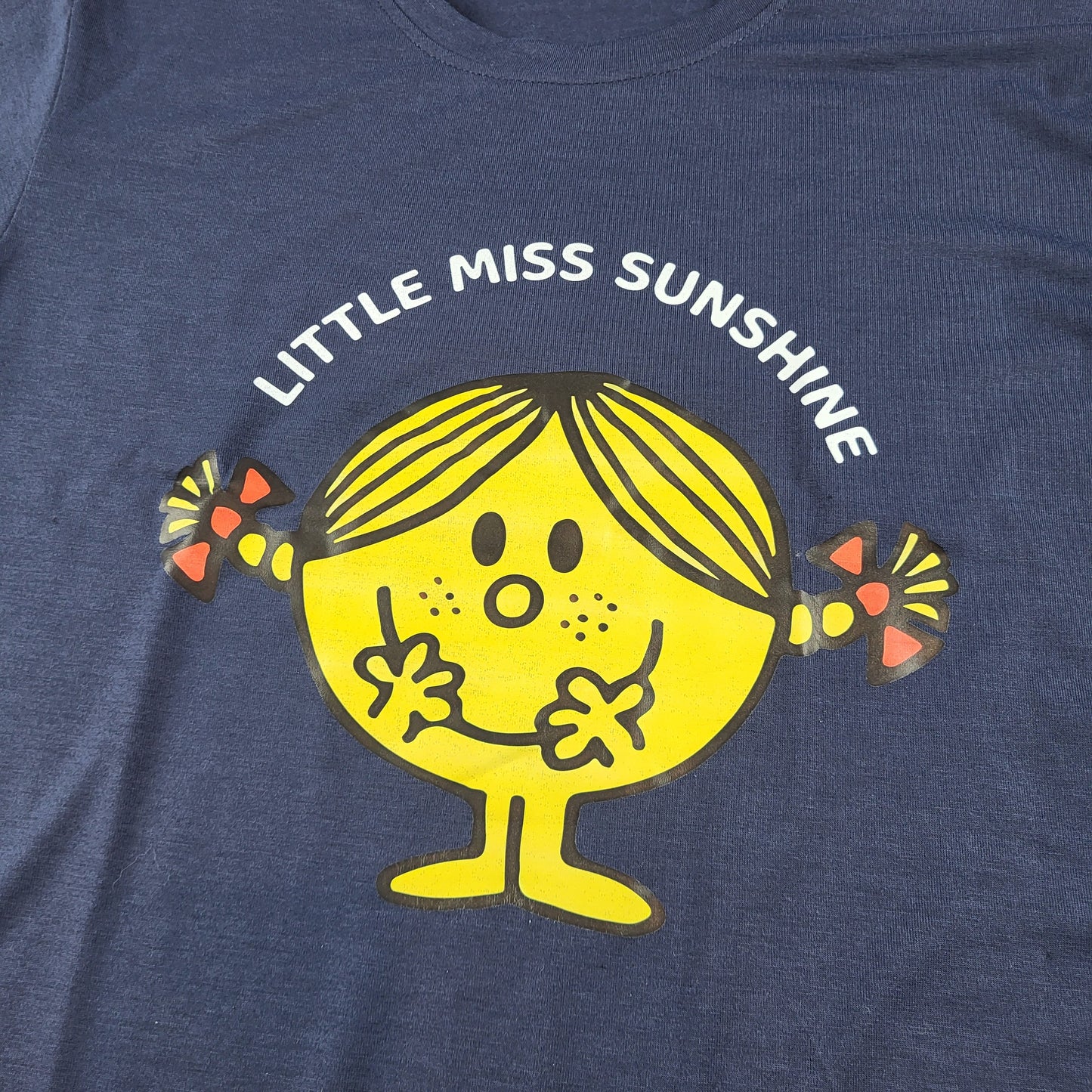 "Little Miss Sunshine" Navy Tee