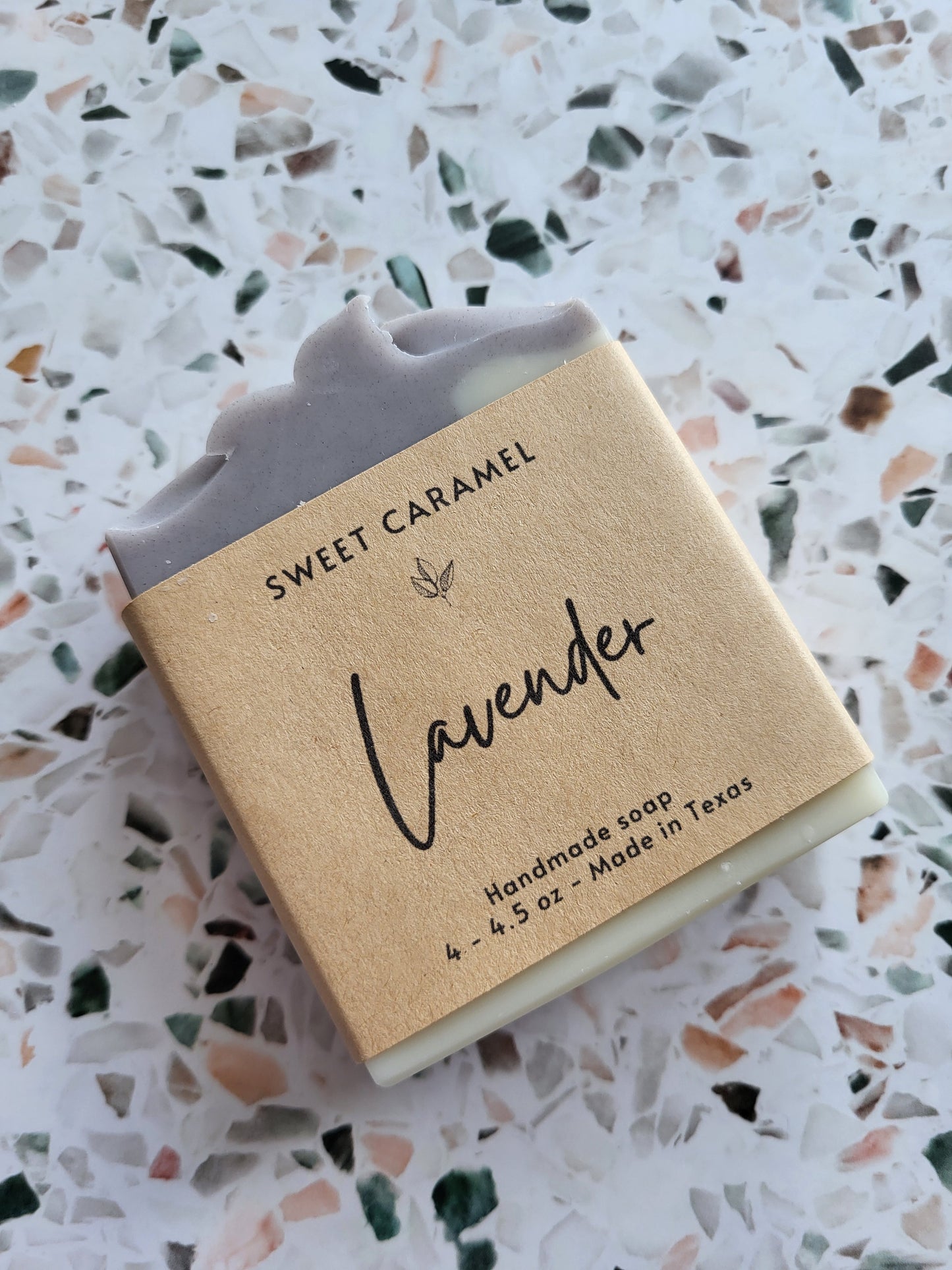 Soap Bar, Lavender, 4 oz Full Size, Handmade